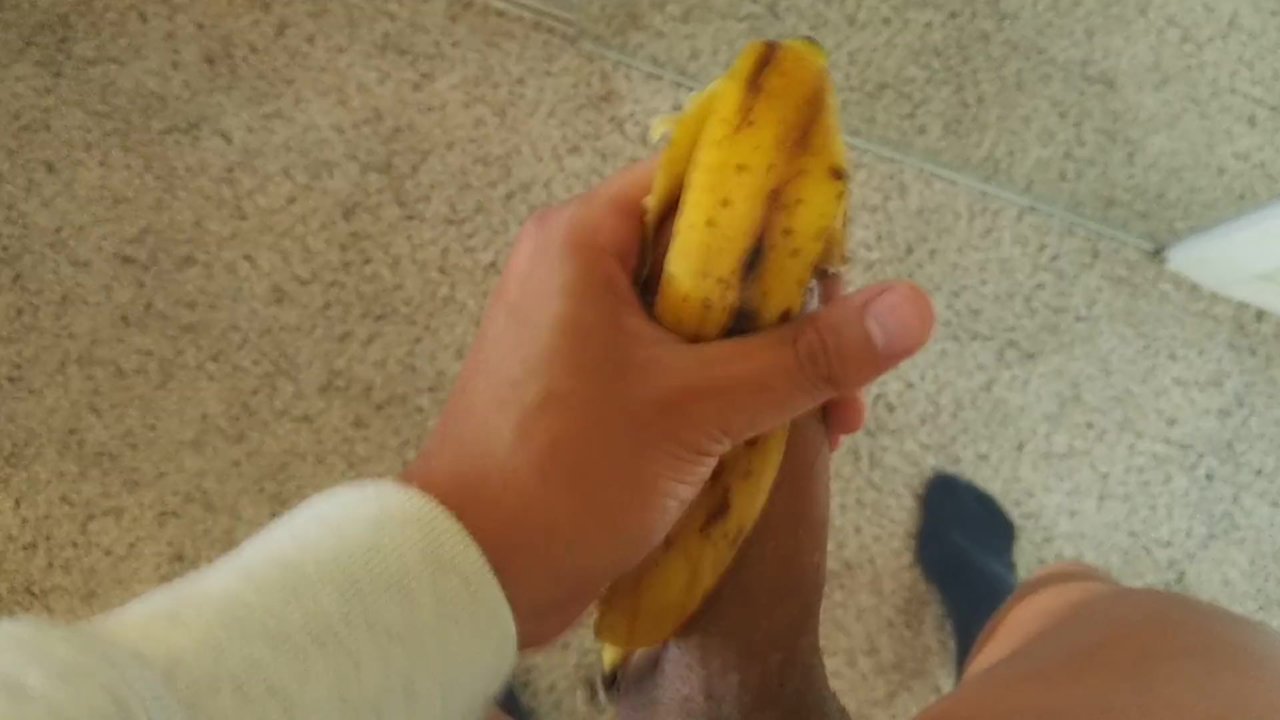 I Jerked Off My Dick With Banana Peel Rionia Porn Videos Tube8