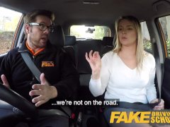 Fake Driving School Czech Babe Nikky Dream Orgasms During Hard Fucking