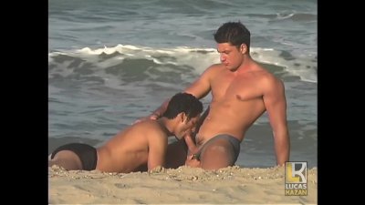 Gay beach porn